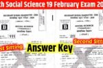 10th Social Science Answer Key: